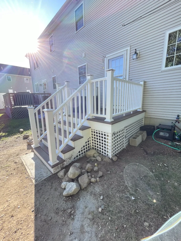 Kitchen transformation with new cabinets and counters