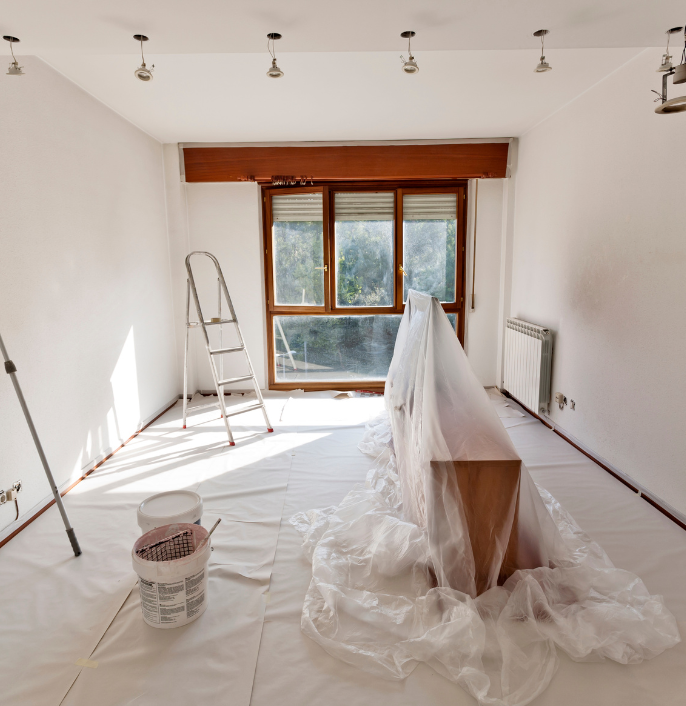home interior painting services in Milford, MA