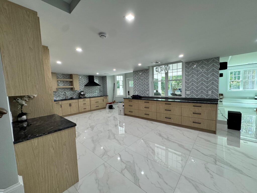 Residential interior renovation project