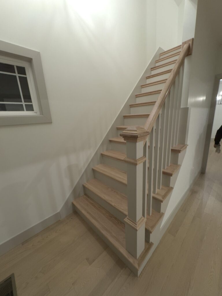 Quality craftsmanship in residential interior remodel