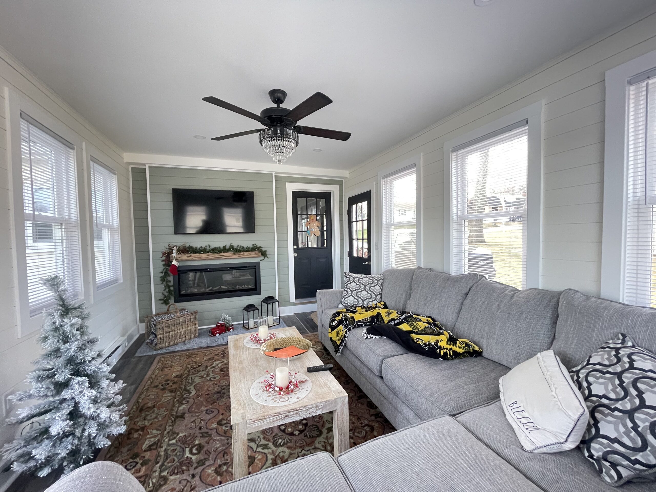 Quality interior renovation with custom details