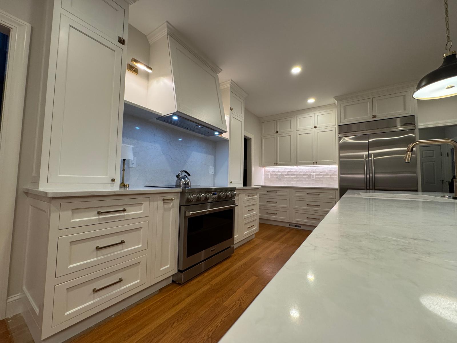 Interior renovation with quality craftsmanship