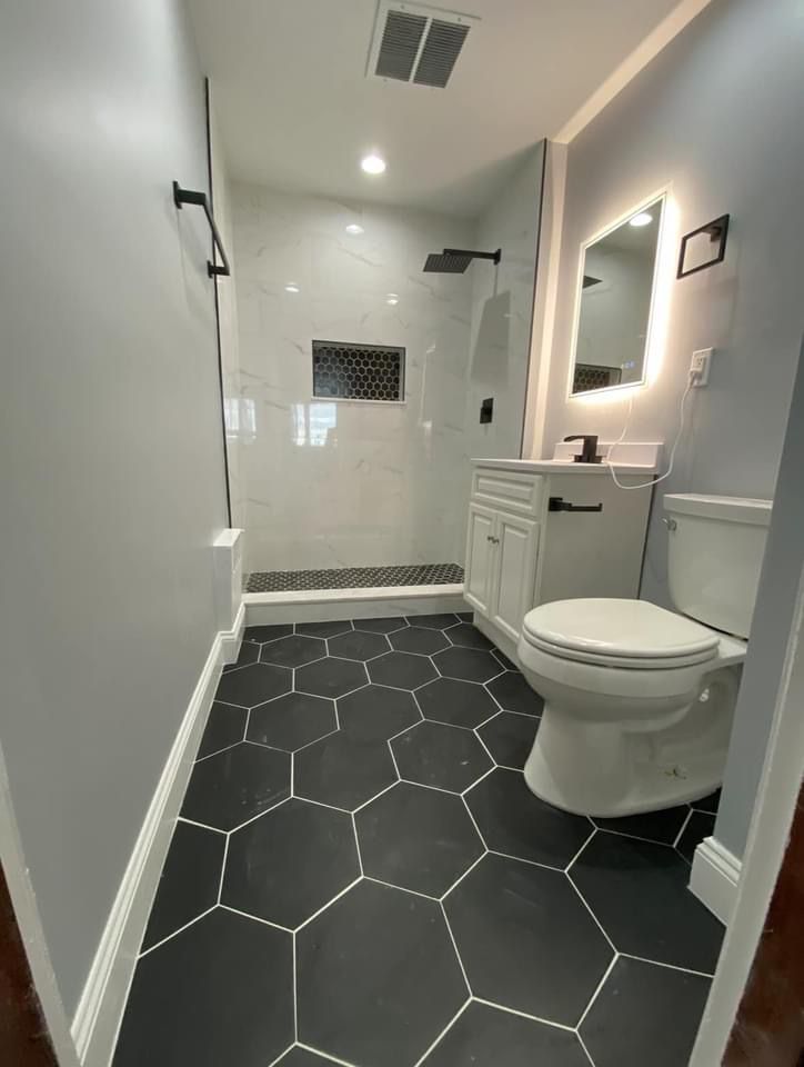 Bathroom remodeling process in Weston MA