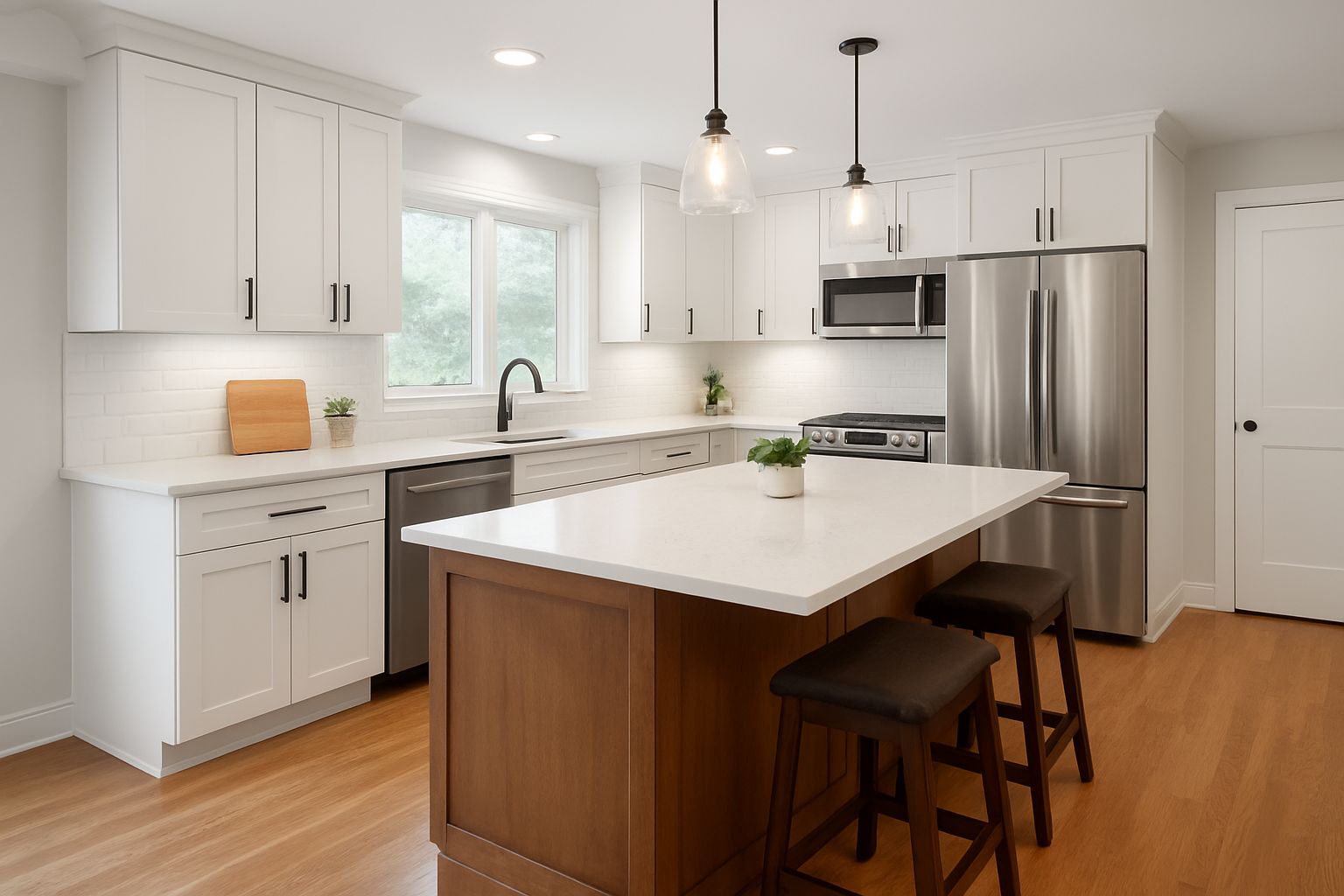 Kitchen remodeling in Wrentham MA by Regulus Construction