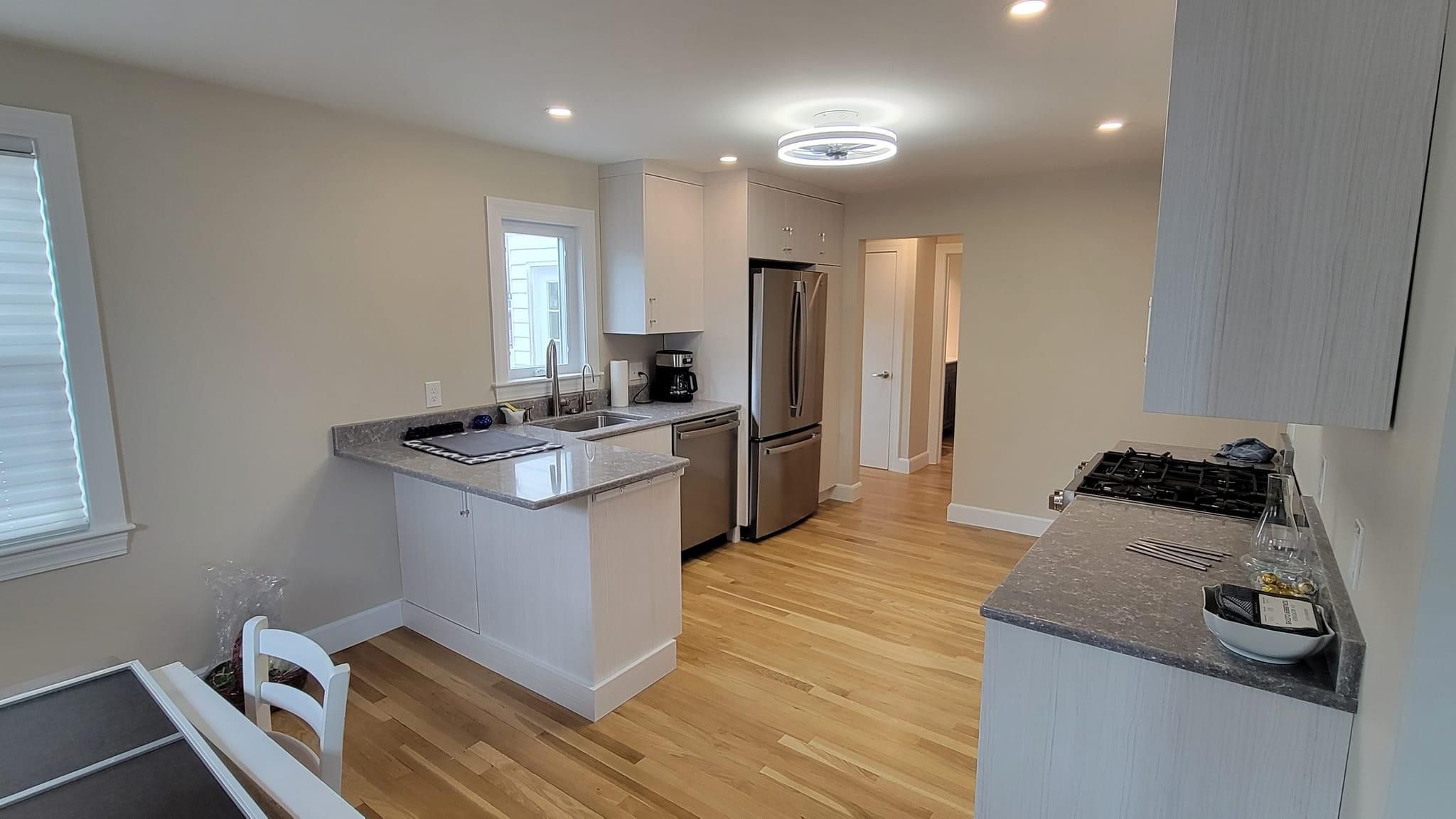 Kitchen remodeling process in Milford MA