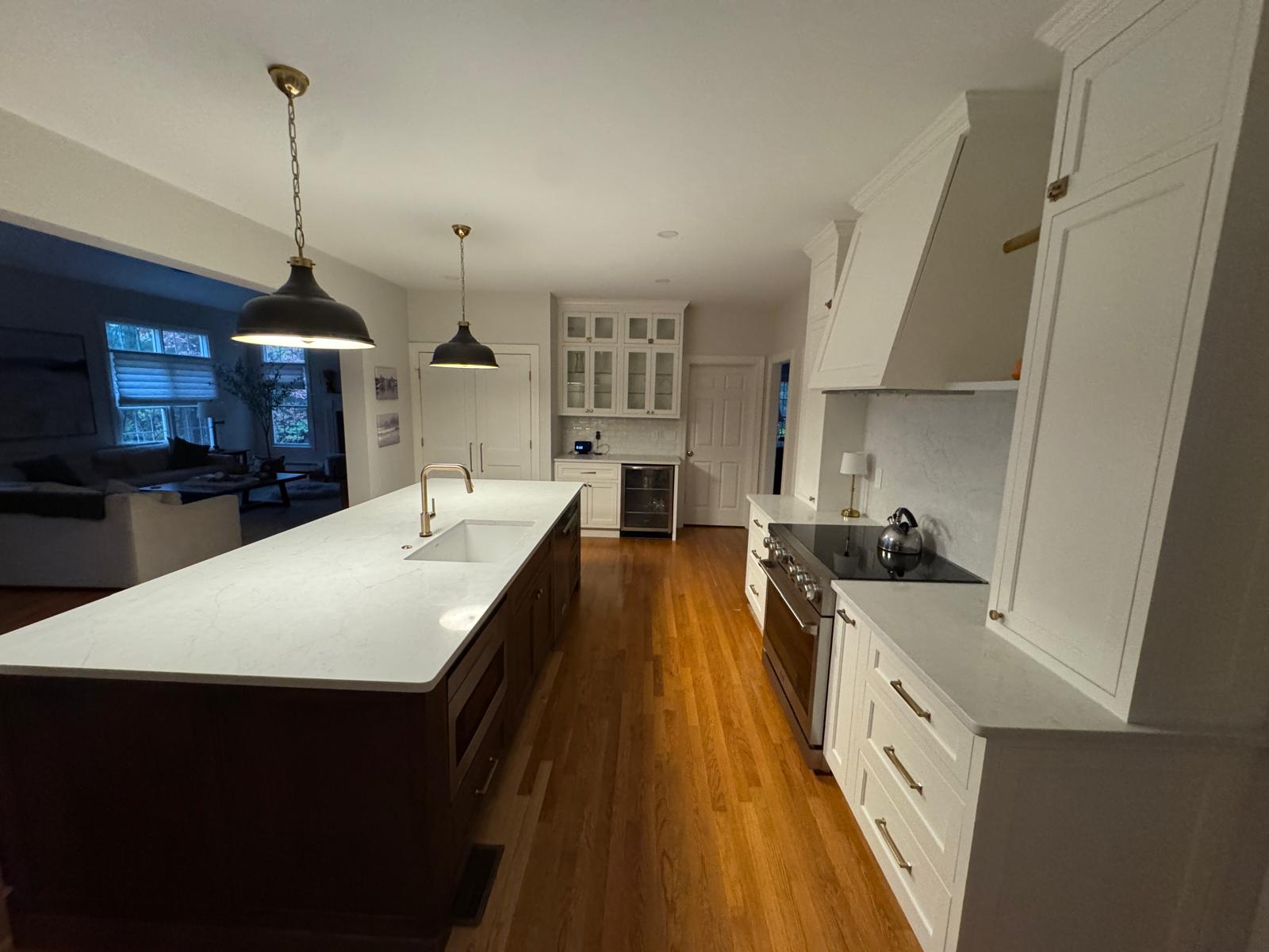 Kitchen remodeling process in Walpole MA