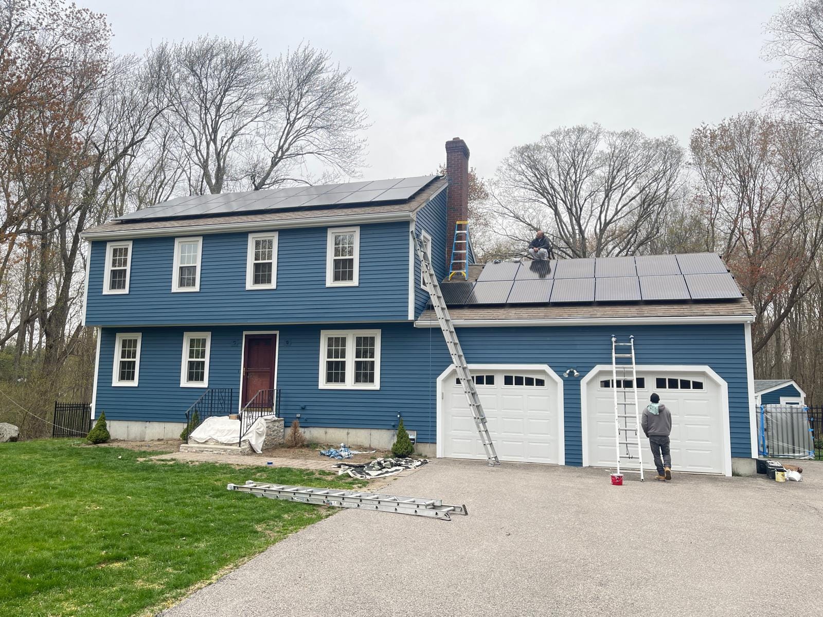 Interior painting project Massachusetts by Regulus Construction