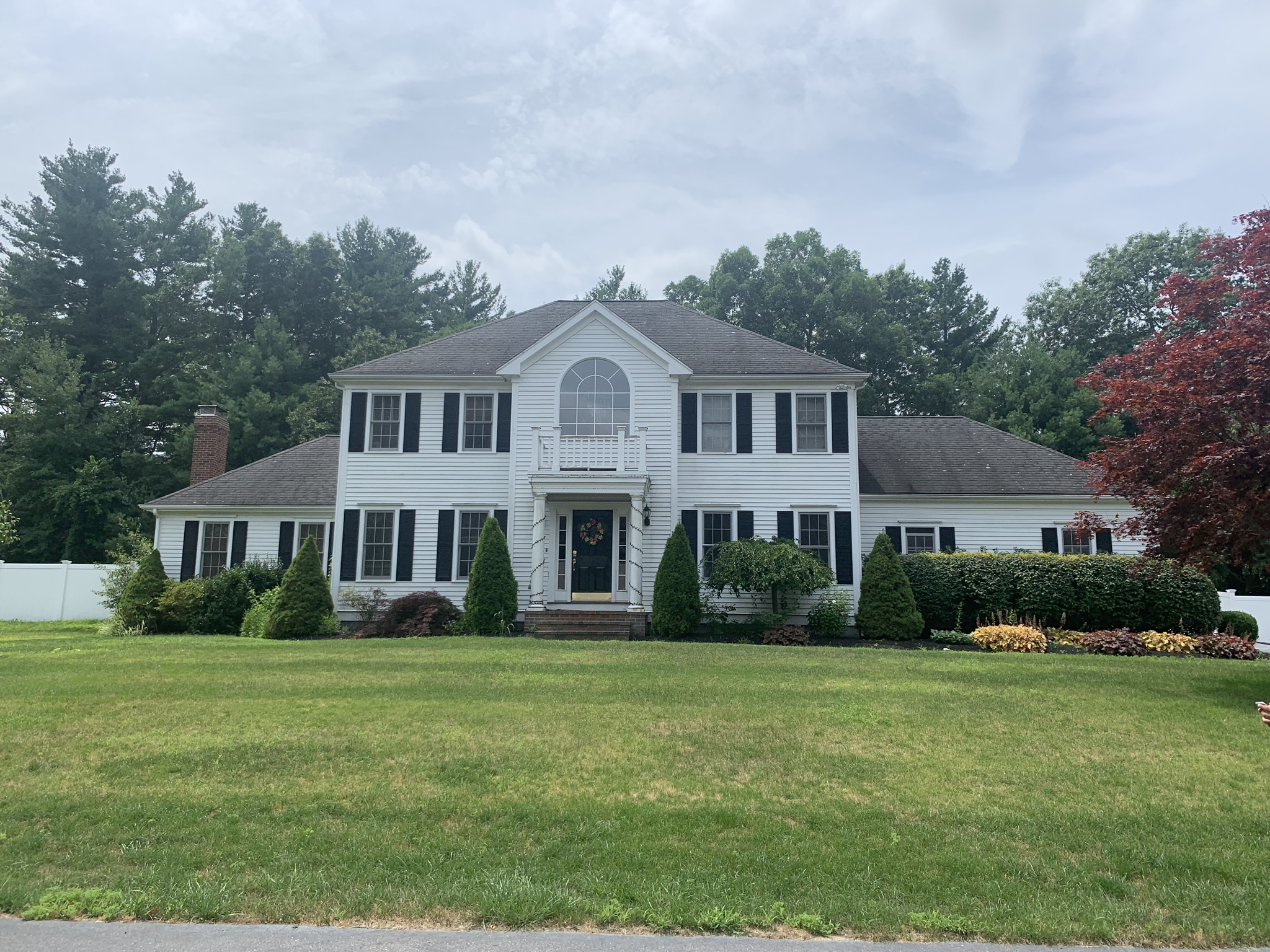 Painting process in Mendon MA